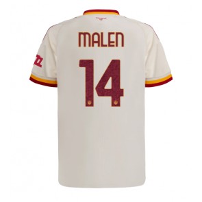 AS Roma Donyell Malen #14 Replika Bortatröja 2026-27 Kortärmad